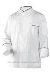 Beyaz Aşçı Üst Forma Takımı