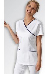 Lacivert Biyeli Hemşire Forma Takımı