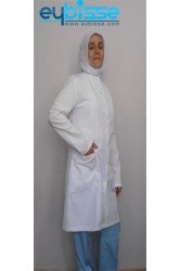 Kapalı Hakim Yaka Doktor Önlüğü