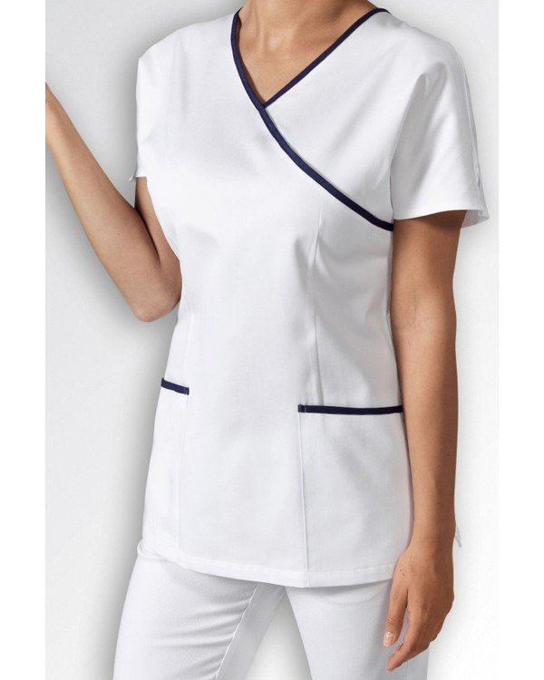 Lacivert Biyeli Hemşire Forması