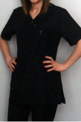 Lacivet Zarf Yaka Hemşire Forma Takımı